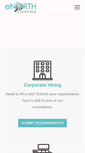 Mobile Screenshot of enorthstaffing.com